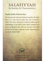 Salafiyyah: Its Reality & Characteristics
